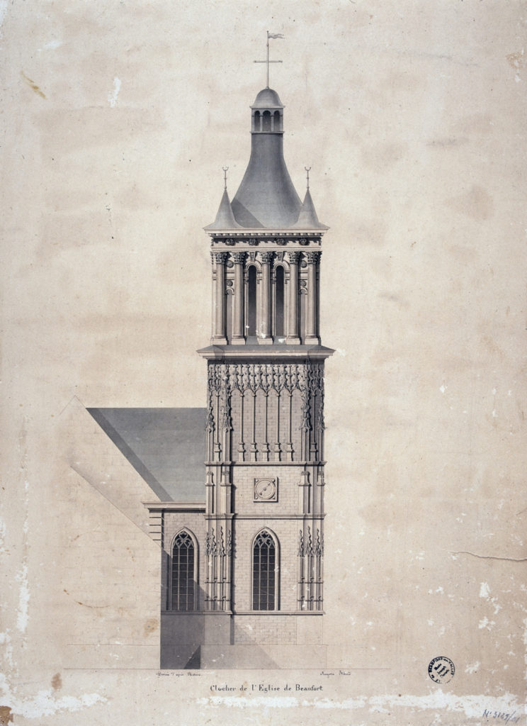 Clocher de l'église NotreDame de BeaufortenVallée 3 musées