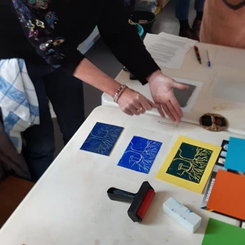 Atelier de découverte <br> linogravure Atelier de découverte <br> linogravure
