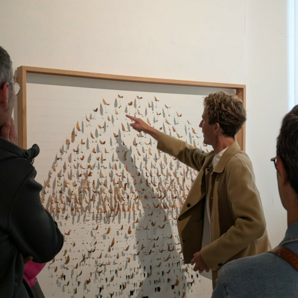 Dernière séance <br> Visite commentée de Fragments par Justin Palermo