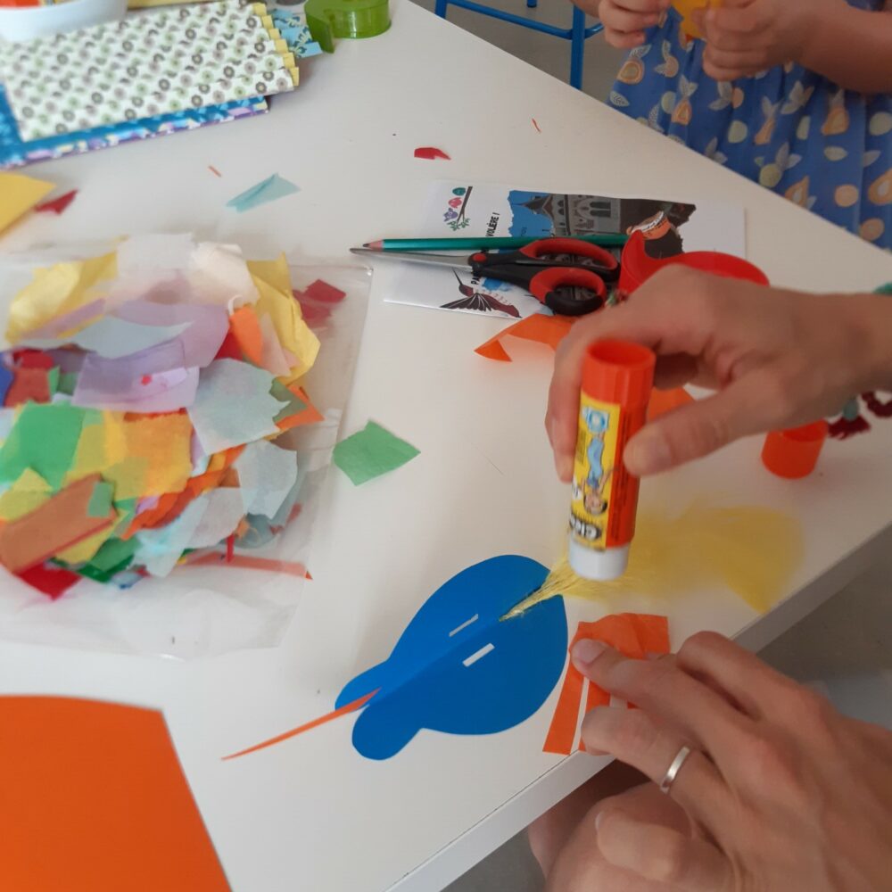 Animation famille 3-6 ans <br> Chasse aux couleurs