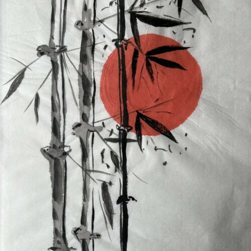 Animation famille à partir de 8 ans <br> Initiation au Sumie-e