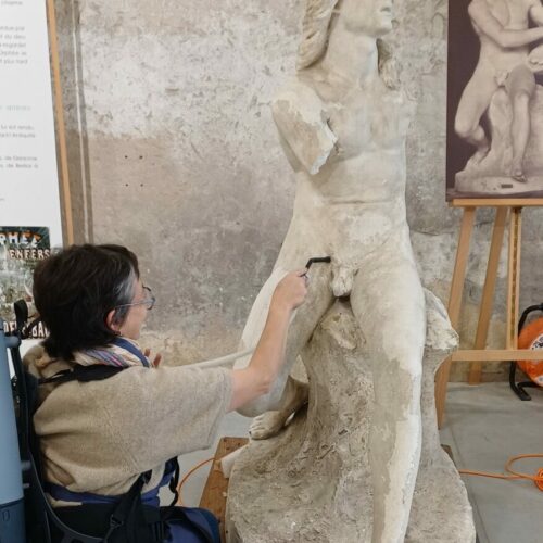 Restauration ouverte au public <br> Rencontre avec Marie Gouret