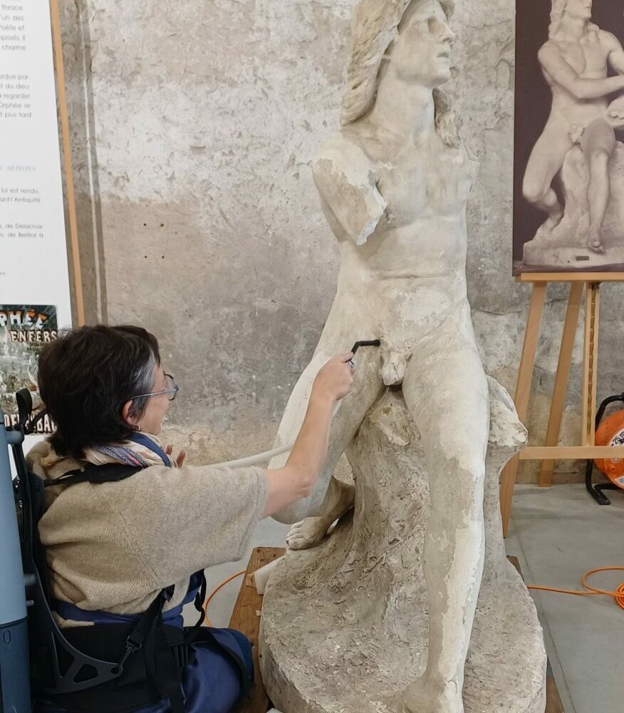 Restauration ouverte au public <br> Rencontre avec Marie Gouret