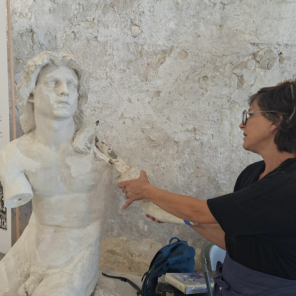 Journées européennes du patrimoine <br> Restauration ouverte au public avec Marie Gouret